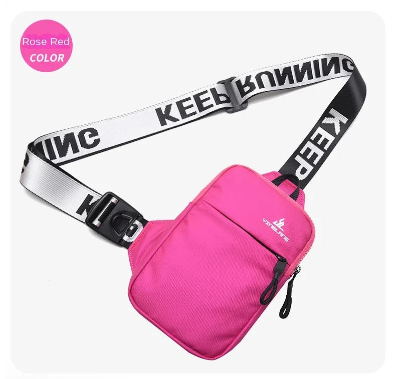 Small Chest Bag & Mobile Phone Bag | Outdoor Sports Mini Fashion Shoulder & Messenger Bag (Unisex Gift) Luxegan