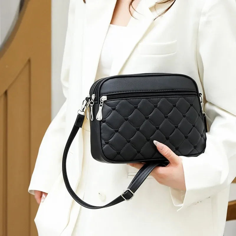 Ladies' High-end Handbag | Versatile Small Square Crossbody Luxegan