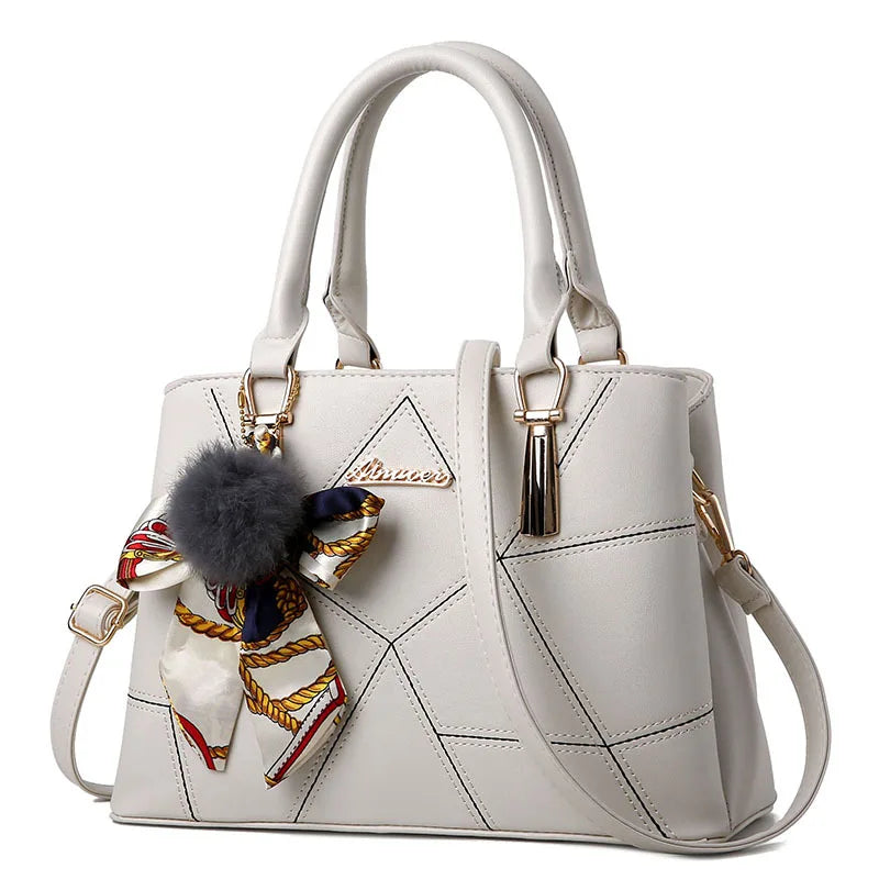 Quality Leather Women's Handbags | Trend Women's Designer Shoulder Crossbody Bag & Beach Tote Bag (Luxury Messenger Bags) Luxegan