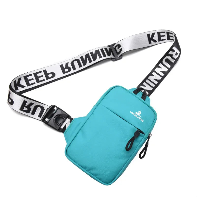 Small Chest Bag & Mobile Phone Bag | Outdoor Sports Mini Fashion Shoulder & Messenger Bag (Unisex Gift) Luxegan