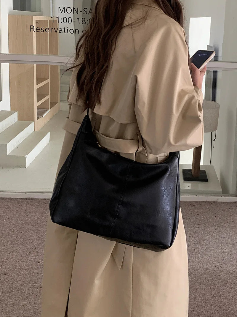 Maillard Retro Women's Crossbody Bag | Simple Casual Shoulder Bag Luxegan