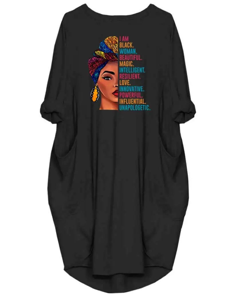 Plus Size Women's Solid O-Neck Casual Dress | Loose-Fit Short-Sleeve Spring Summer Dress | Medium-Stretch Knee-Length Asymmetrical Dress Luxegan