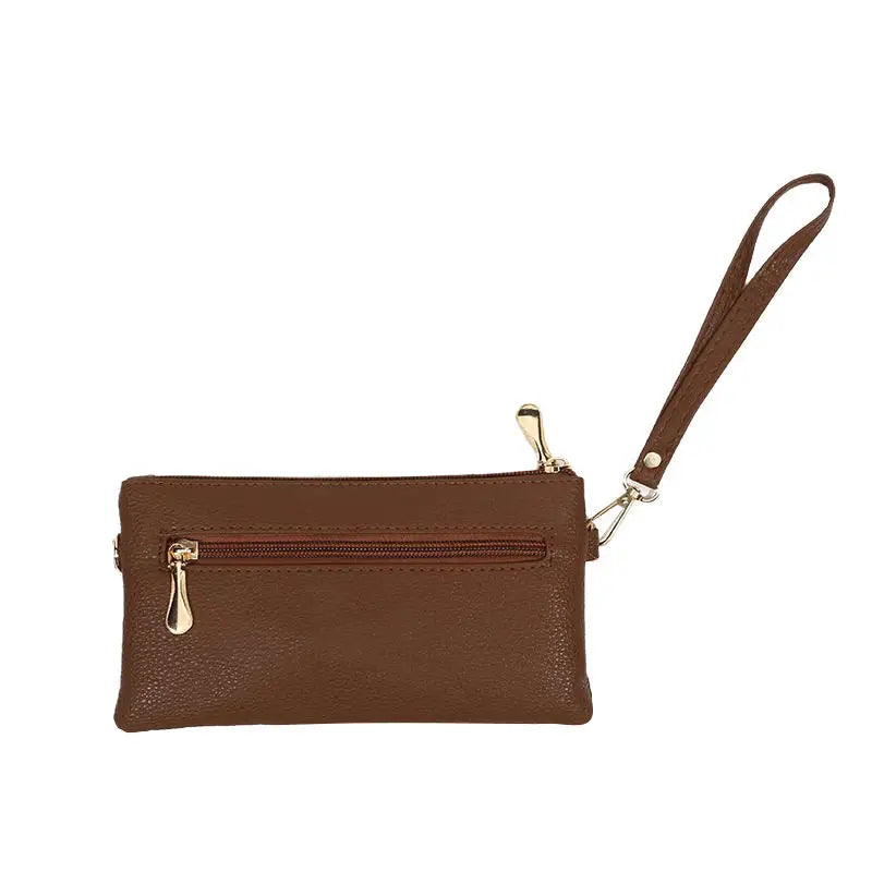 PU Leather Solid Box Bag | Small Fashionable Crossbody Clutch Luxegan