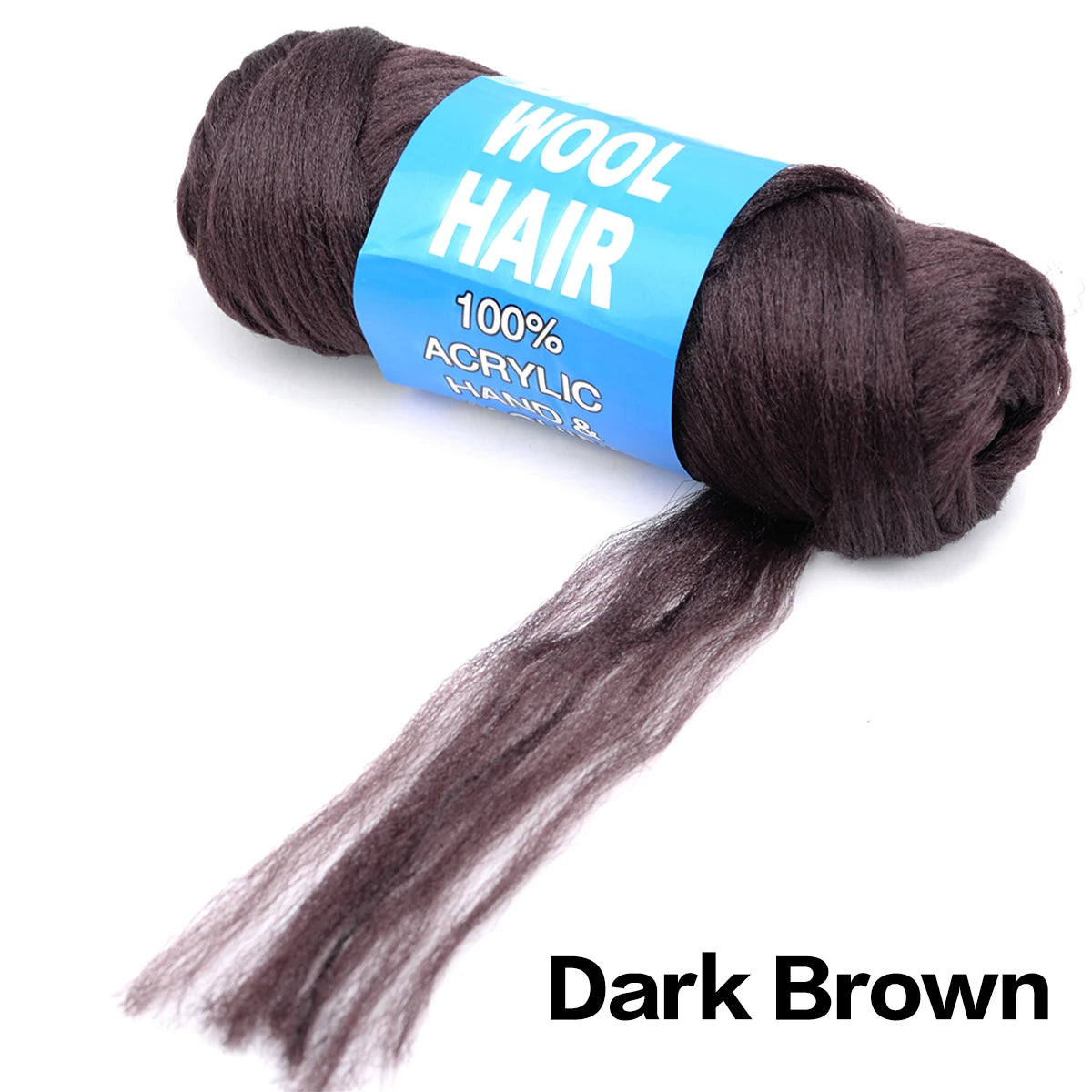 Brazilian Wool Hair 70g – Flame Retardant Synthetic Fiber | Dirty Braids | Dreadlocks | Twist - view 7