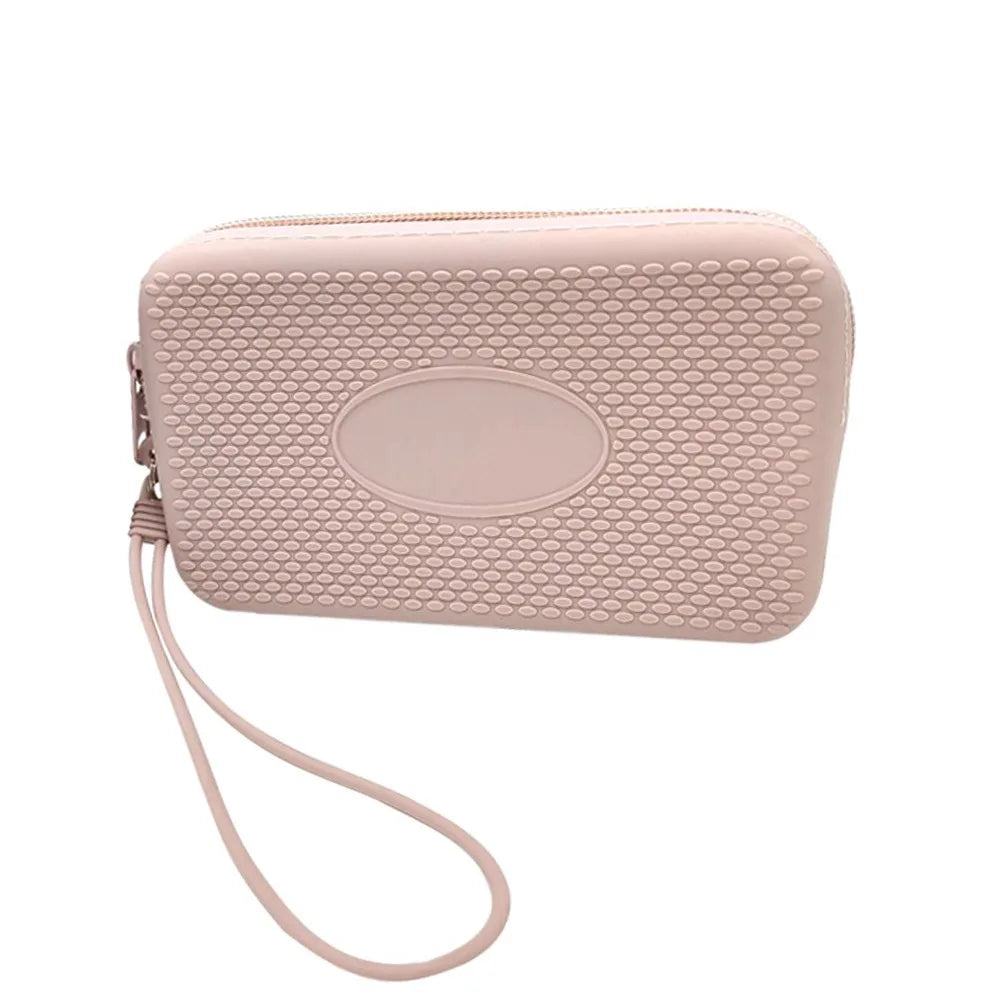 Unisex Silicone Waterproof Coin & Earphone Purse Luxegan