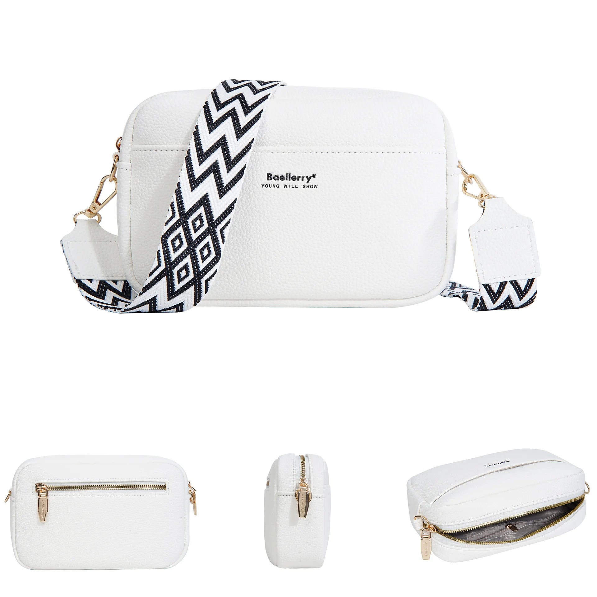 Multifunctional Large Capacity Mobile Phone Bag | Solid Color Small Square Crossbody Bag | Fashionable PU Leather Shoulder Purse | Casual Box-Style Ladies Handbag (Model N8927) Luxegan