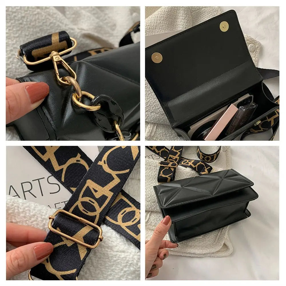 Large Capacity Shoulder Bag Women Female Fashion Casual Handbags | PU Leather Crossbody Clutch - view 6