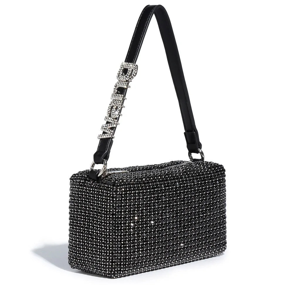 Sparkly Rhinestone Clutch | Elegant Party & Daily Crossbody Luxegan