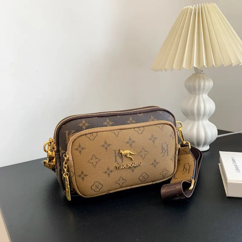 Luxury Women’s Designer Backpack & Convertible Tote | Premium Microfiber Leather Shoulder Bag | Versatile Travel Crossbody & Clutch Set for Women Luxegan