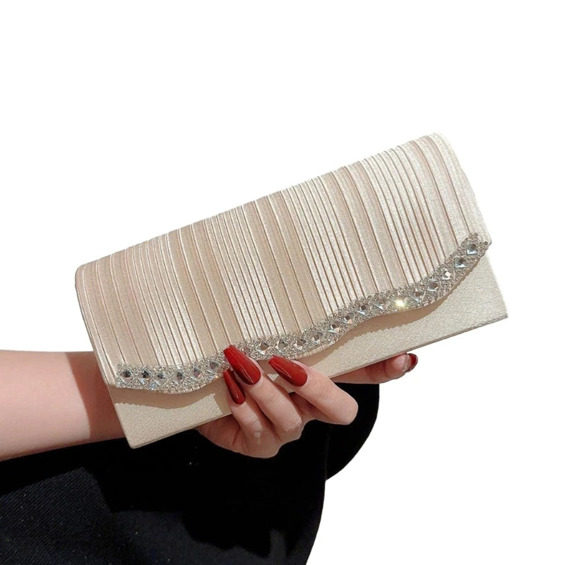 Exquisite Women’s Glitter Evening Bag | Elegant Banquet & Party Clutch | Luxury Wedding Handbag - view 5