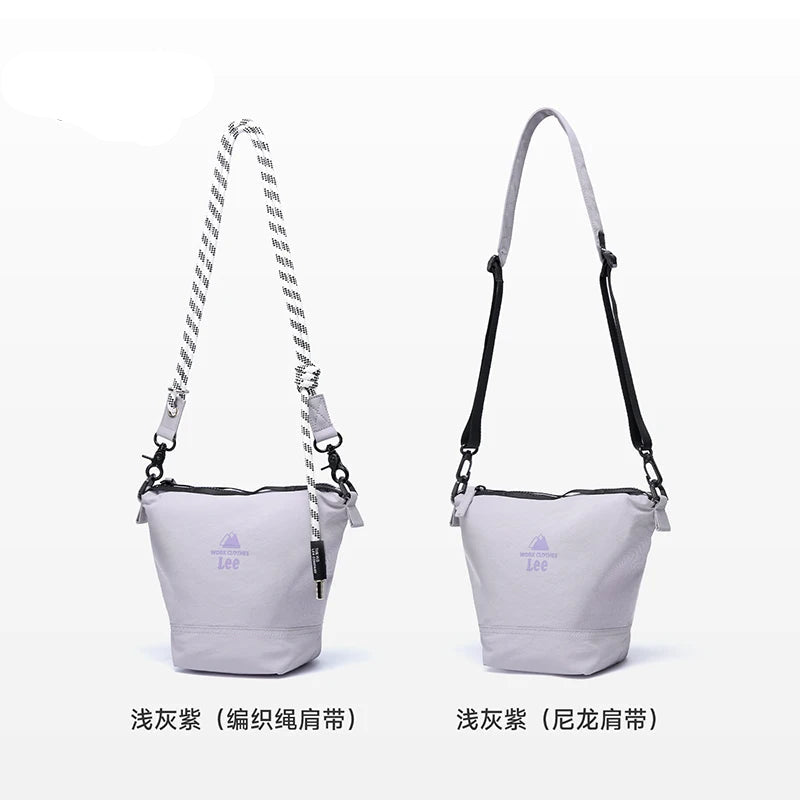 Outdoor Lightweight Small Messenger Bag | Stylish Travel Crossbody for Men & Women | Waterproof Fabric Phone Shoulder Bag | Simple 6L Fashion Satchel with Adjustable Straps (Model 5617) Luxegan