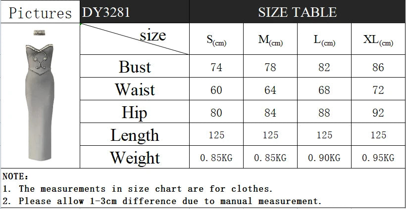 Solid Strapless Rhinestone Embellished Regular Fit Sheath Ankle-Length Knit Dress – Natural Waist, All Season Luxegan
