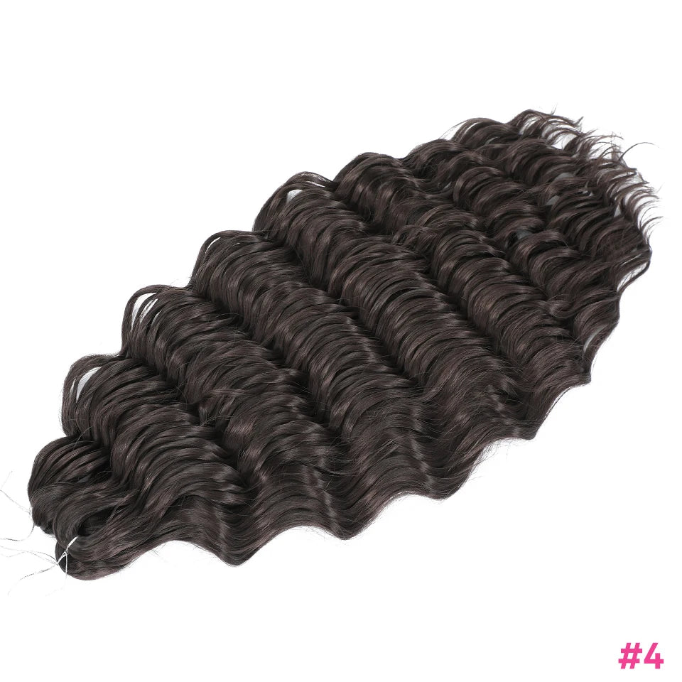 Anna Curls Loose Wave Synthetic Crochet Braiding Hair 24in | 50 Strands | 22 Colors - view 41