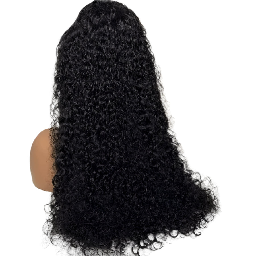 250% Density Burmese Spanish Deep Curly HD Lace Frontal Wig Luxegan