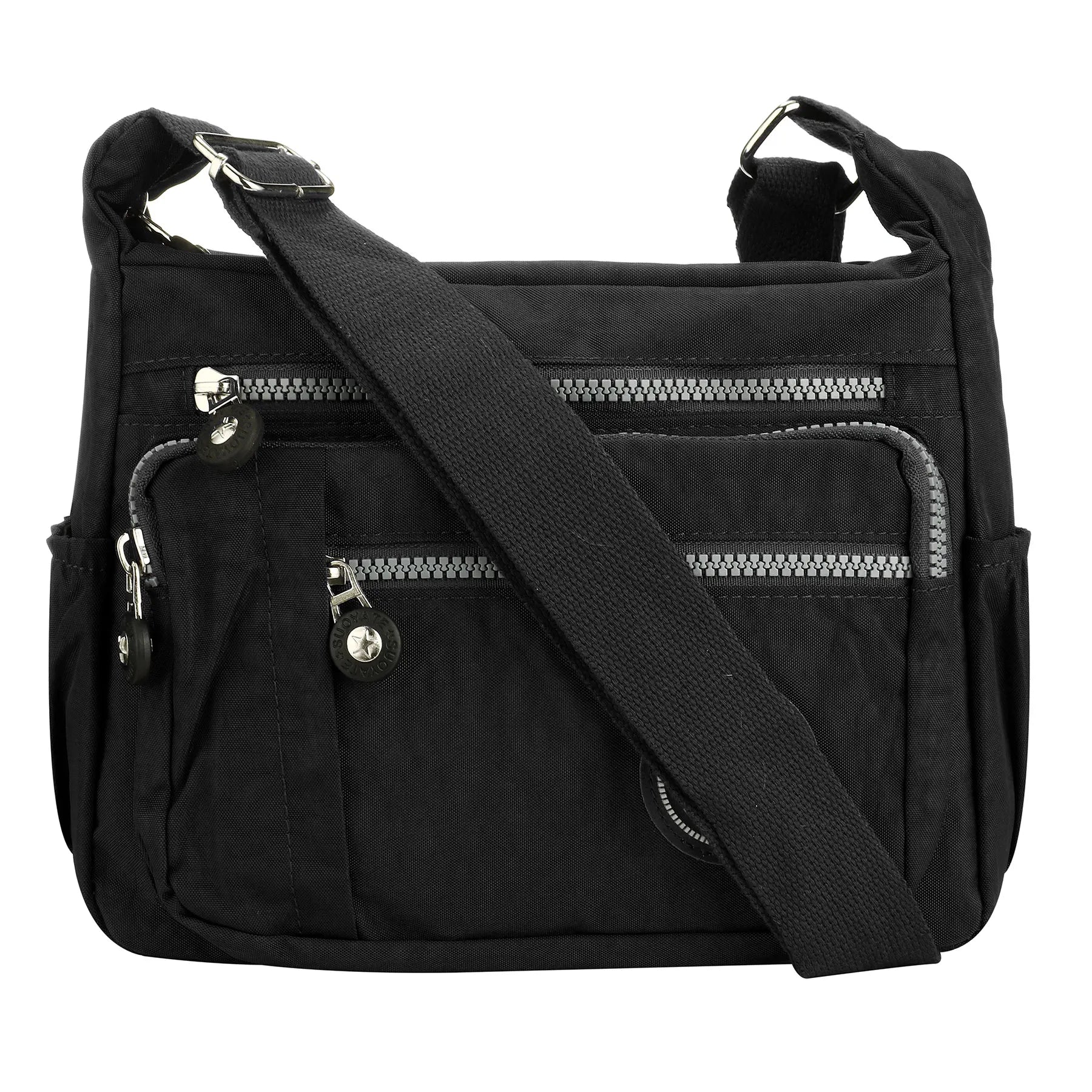 Women's Nylon Waterproof Messenger Bag | Travel Crossbody & Shoulder Purse Luxegan