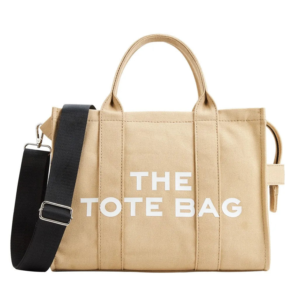 The Tote Bag | Designer Canvas Crossbody Handbag Luxegan