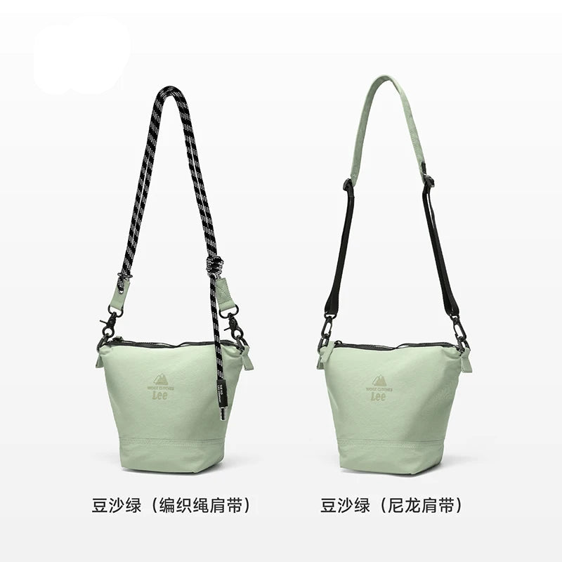 Outdoor Lightweight Small Messenger Bag | Stylish Travel Crossbody for Men & Women | Waterproof Fabric Phone Shoulder Bag | Simple 6L Fashion Satchel with Adjustable Straps (Model 5617) Luxegan