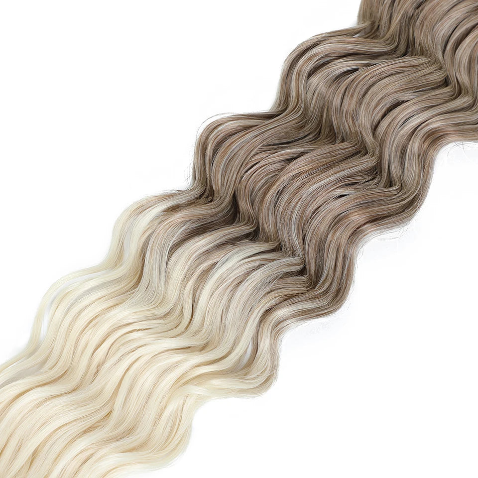 Anna Curls Loose Wave Synthetic Crochet Braiding Hair 24in | 50 Strands | 22 Colors - view 15