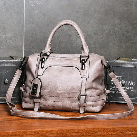 Women's PU Leather Crossbody Tote Handbag | Stylish Shoulder Bag for Daily Use Luxegan