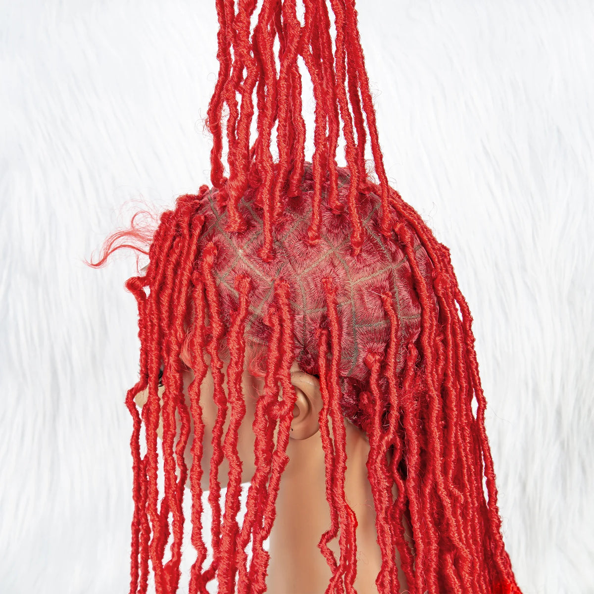 Pink & Blue Braided Wig | Full Lace Butterfly Locs & Dreadlocks