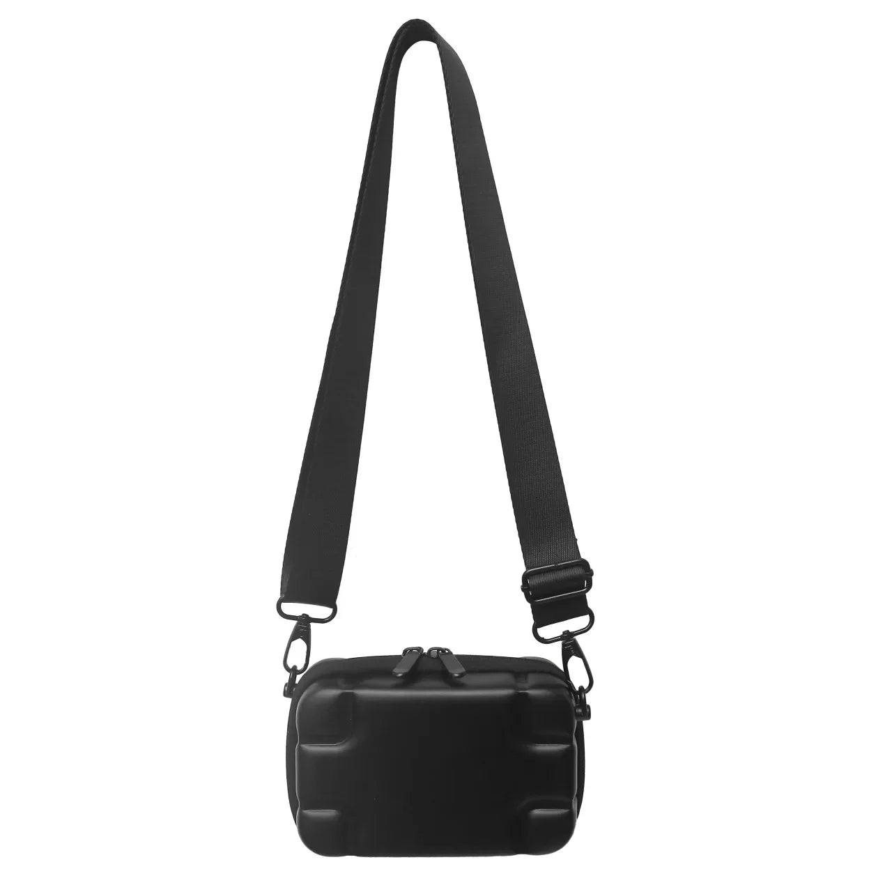 Minimalist Men's Hard Shell Crossbody Box Bag Luxegan