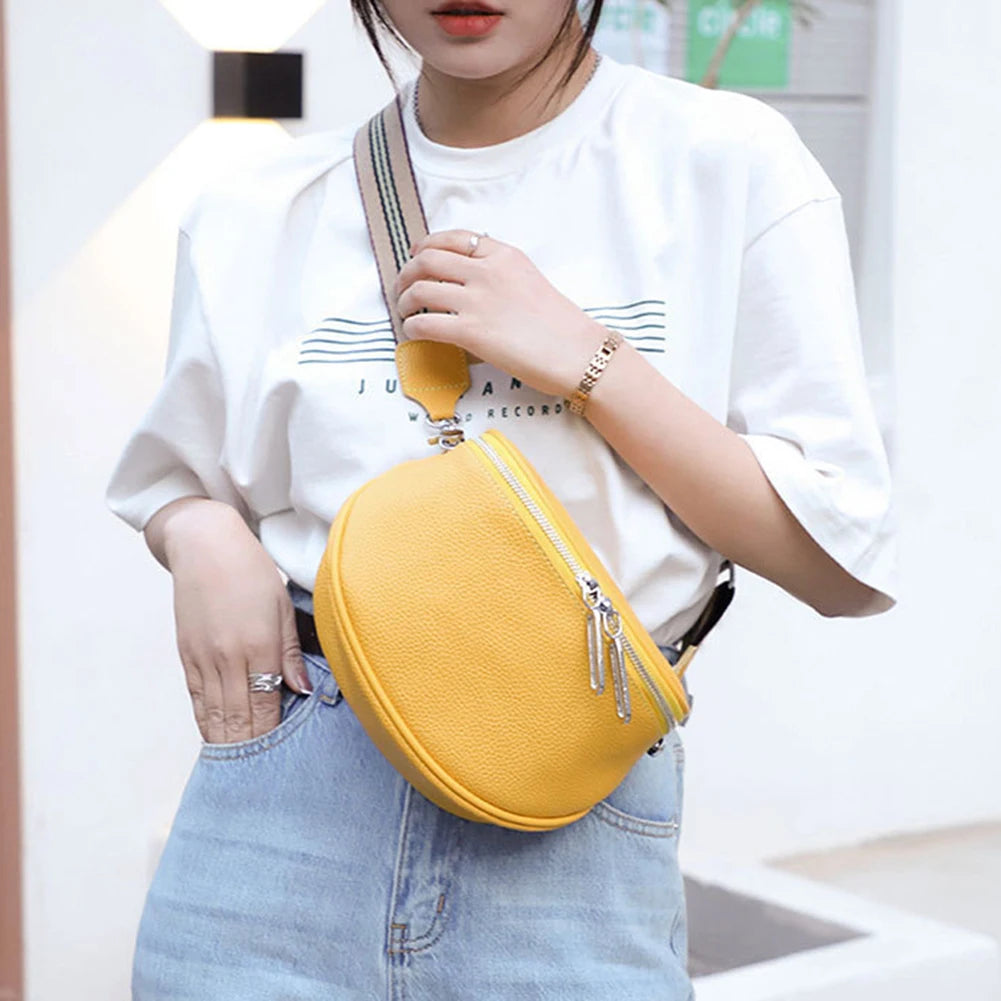 Fashionable Minimalist Messenger Bag | Large Capacity & Portable Chest Bag Luxegan