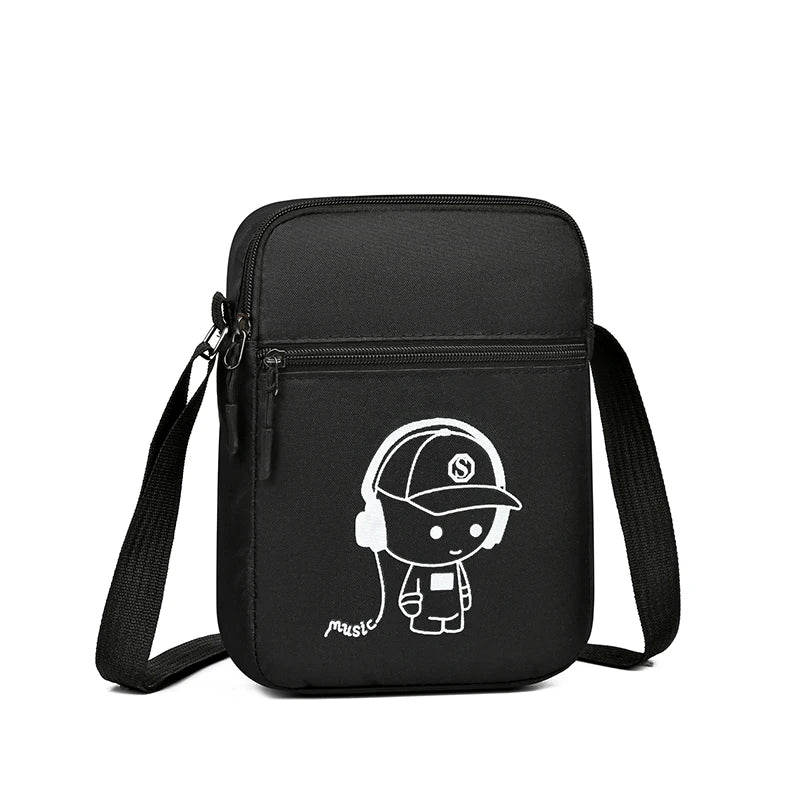 Unisex Mini Crossbody Bag | Compact Phone Pouch with Adjustable Strap Luxegan