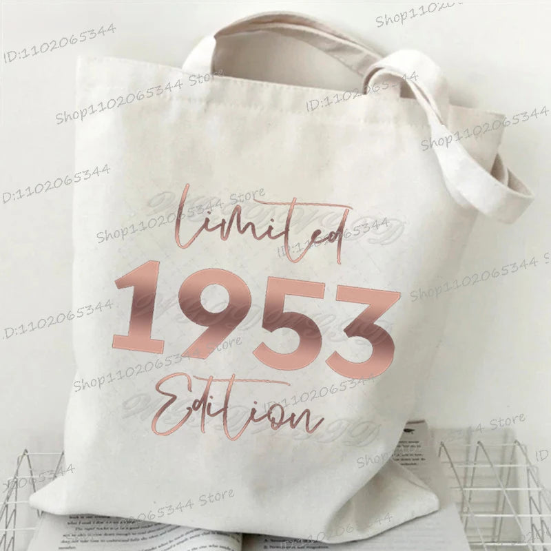 Vintage Edition Canvas Tote Bag (1954/1955 Edition) Luxegan