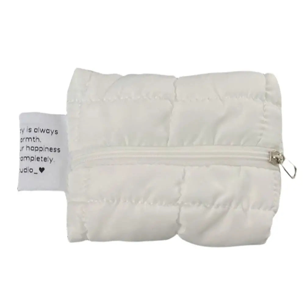 Mini Zipper Pouch Soft Compact Earphone & Coin Purse | Multi-Purpose Bag Portable Storage Travel Essentials Key Organizer Wallet Luxegan