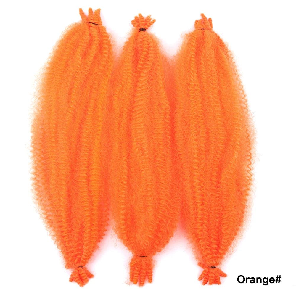 Afro Twist Crochet Hair – Pre-Separated Marley Braids for Natural Styles