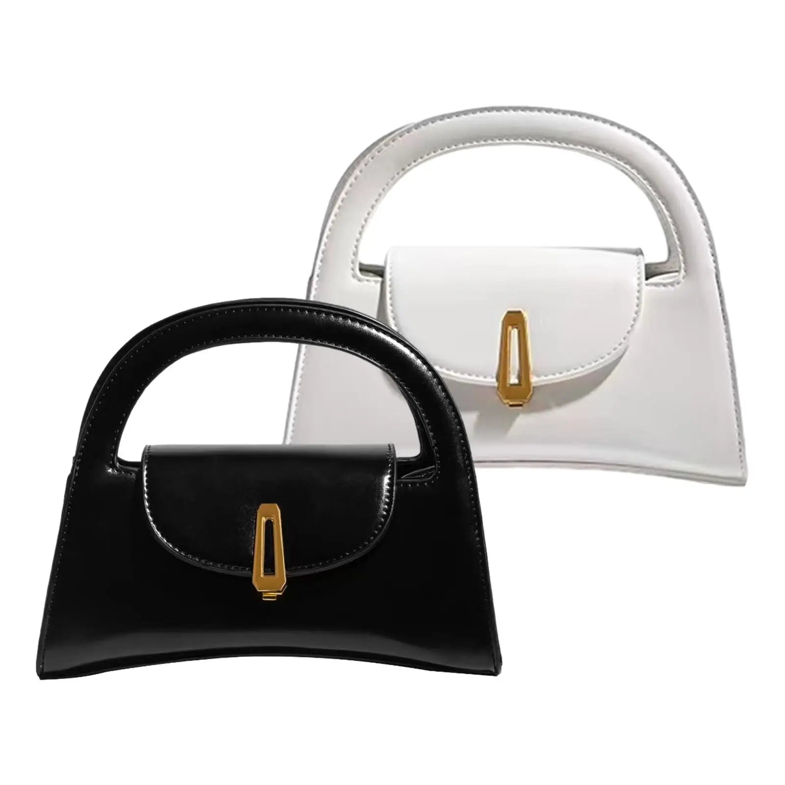 Ladies' Elegant Crossbody Tote Bag | Sophisticated "Casual Pouch" Silhouette | Lightweight Summer Vacation Handbag | "Dignified" High-Performance PU Leather Essential for Radiant Versatile Styling Luxegan