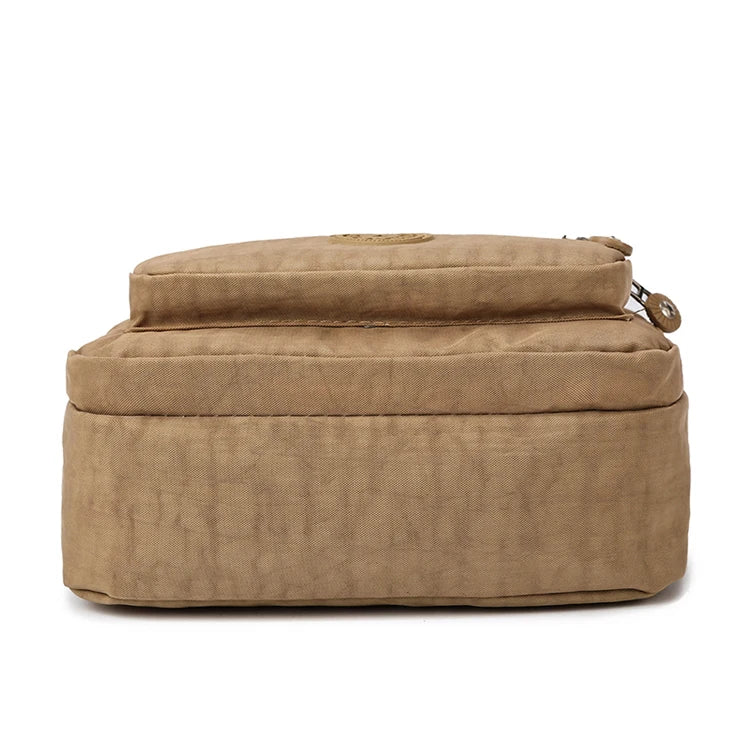 Multifunctional Nylon Shoulder Bag | Casual Fold-Over Crossbody for Work & Daily Life Luxegan