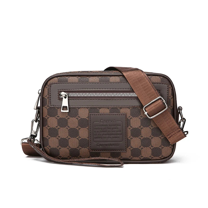 Men's Leather Messenger Bag | Crossbody Shoulder Bag & Designer Handbag Luxegan