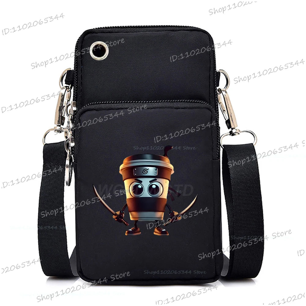 Mini Crossbody Bag | Funny Cartoon Phone & Shoulder Bag Luxegan