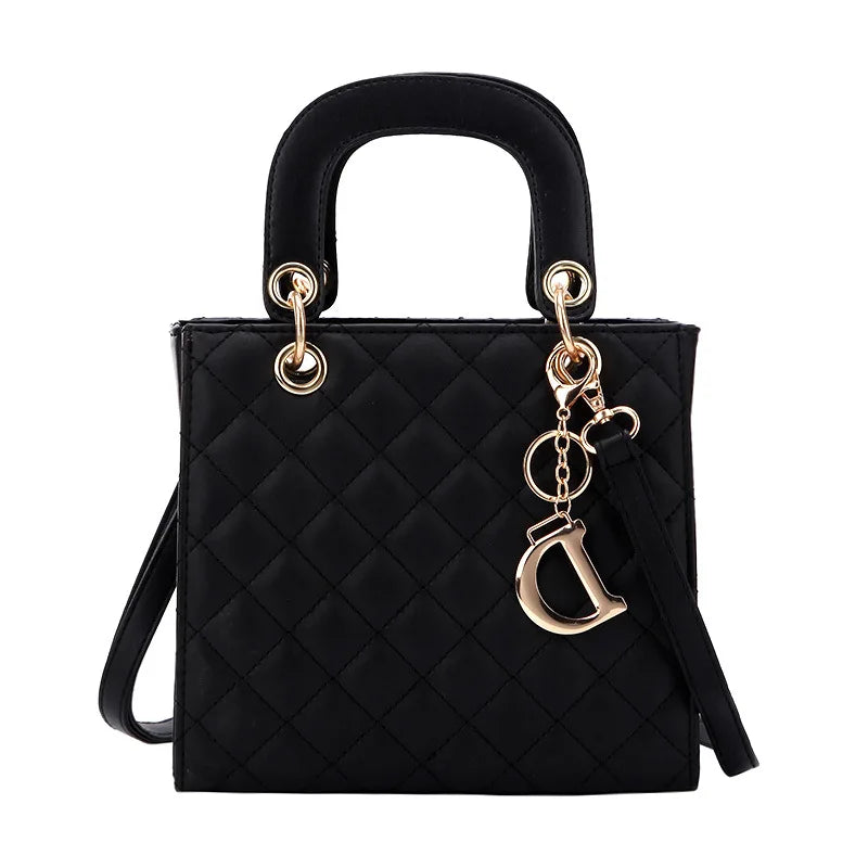Luxury Lingge Chain Tote Bag | Women's Fashion Shoulder & Crossbody Handbag Luxegan