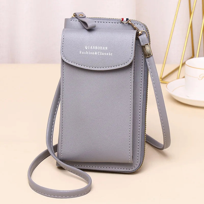 Fashion Women’s Mini PU Leather Handbag | Small Crossbody Shoulder Messenger Bag for Girls | Elegant Ladies' Phone Purse with Zipper & Flap | Versatile Daily Crossbody Bag Luxegan