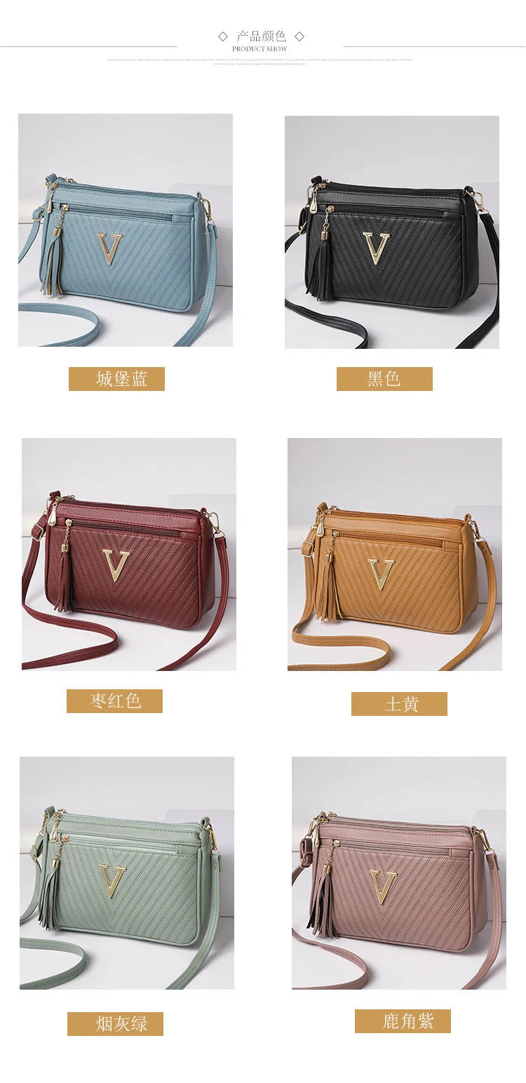 Korean Style Mini Square Crossbody | Soft Spring/Summer Phone Purse Luxegan