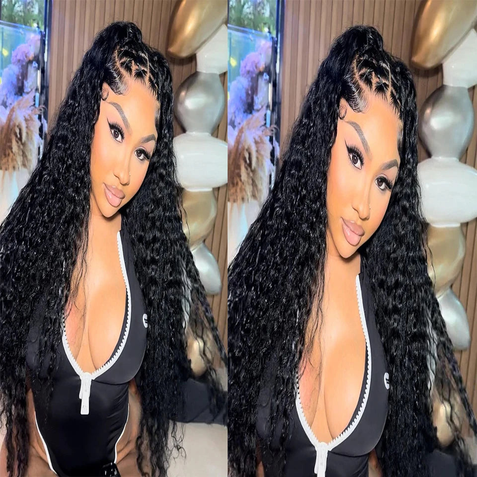 Phashion Deep Human Hair Bundles 1/3 Pcs/Lot 30 32 Inch 100% Remy Hair Extensions For Black Women Brazilian Weave Natural Color