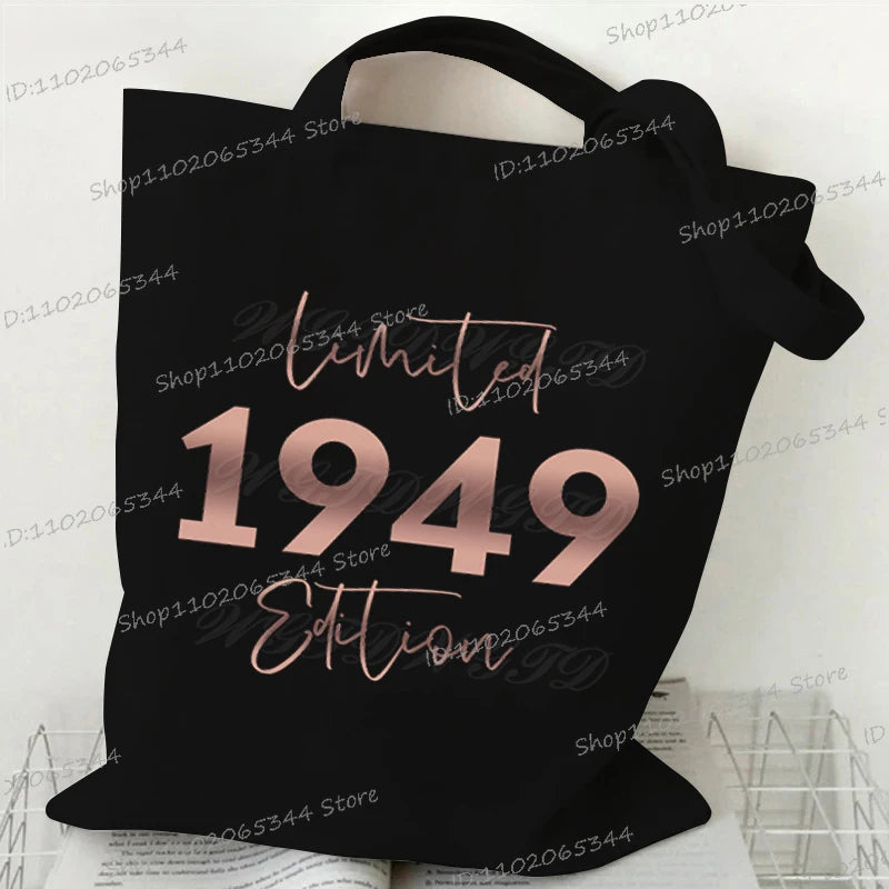 Vintage Edition Canvas Tote Bag (1954/1955 Edition) Luxegan