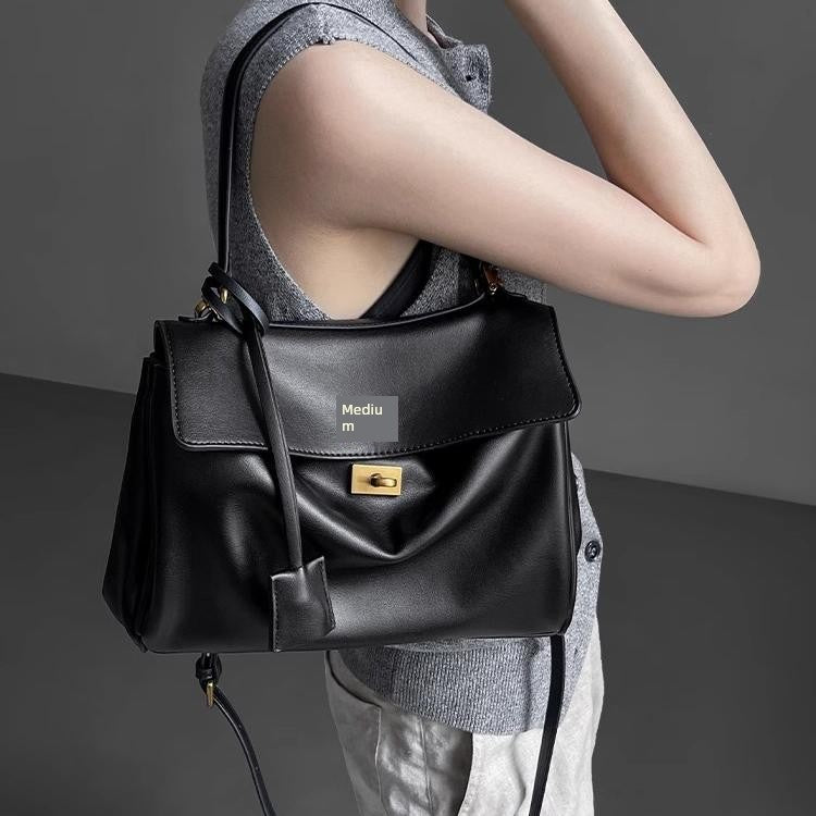 PU Loose Tote Bag | Niche Style Large Capacity Crossbody Luxegan