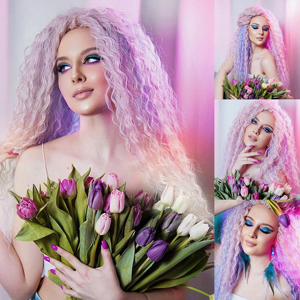 Water Wave Synthetic Crochet Hair | 22–30 Inch