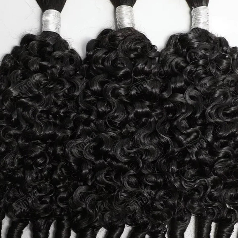 Curly Braiding Hair Extensions | No-Weft Boho Braid Hair Luxegan