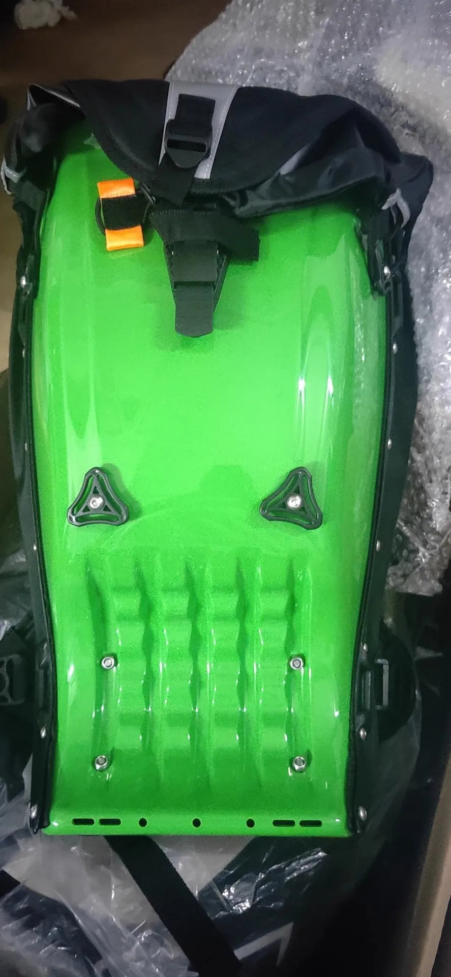 25L Motorcycle Hard Shell Luggage | Sophisticated "Protective Drop" Silhouette | Waterproof Motocross Racing Backpack | "Dignified" High-Performance ABS Tank Bag for Radiant Versatile Styling Luxegan
