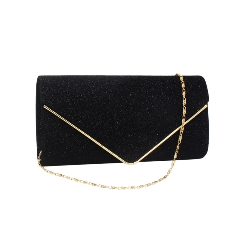 Exquisite Women’s Glitter Evening Bag | Elegant Banquet & Party Clutch | Luxury Wedding Handbag - view 17