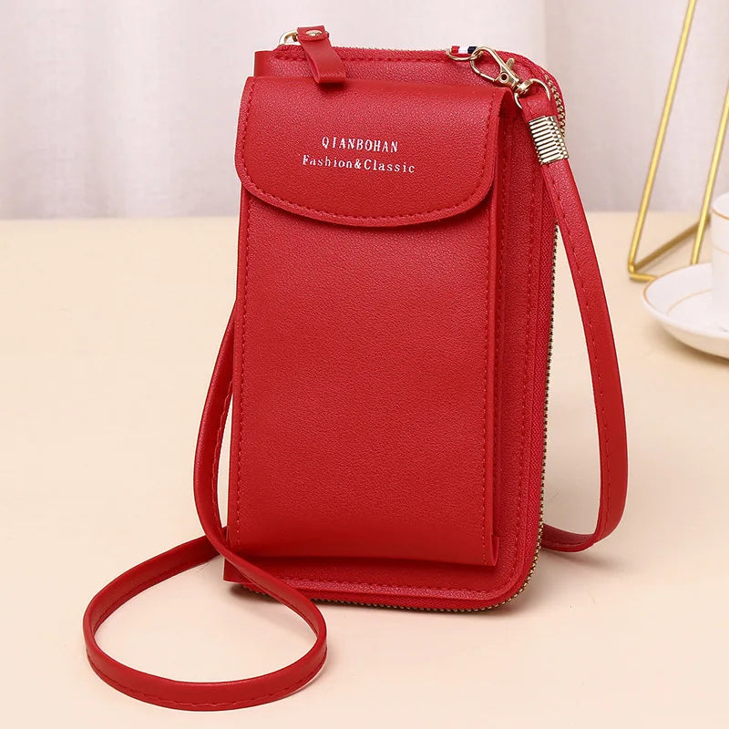 Fashion Women’s Mini PU Leather Handbag | Small Crossbody Shoulder Messenger Bag for Girls | Elegant Ladies' Phone Purse with Zipper & Flap | Versatile Daily Crossbody Bag Luxegan