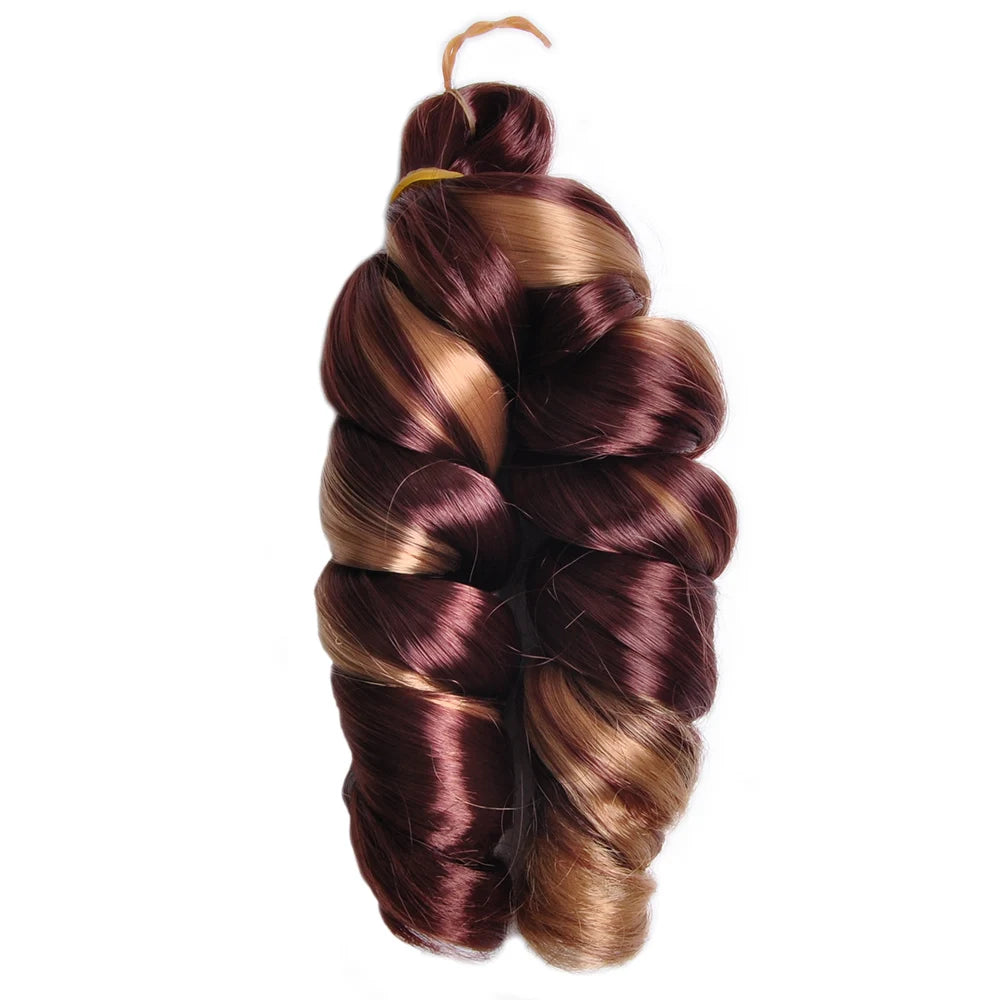 12 Inch French Curls Loose Wave Crochet Braids – Spiral Curly Synthetic Hair for Women - view 19