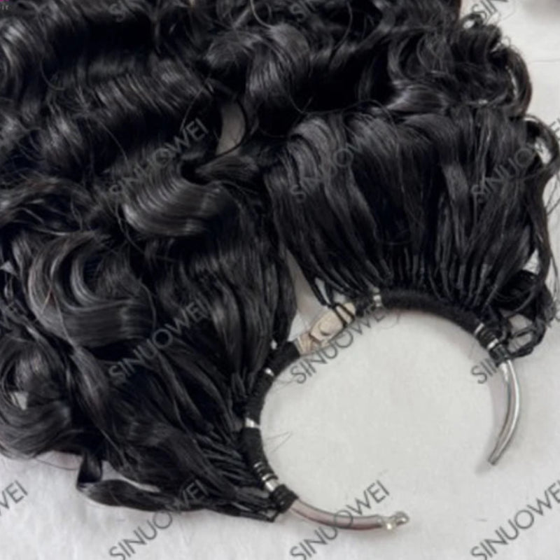 15A Burmese Kinky Curly Crochet Hair – 100% Human Hair | Feather Soft | Natural Black | 12–22 Inch - view 4