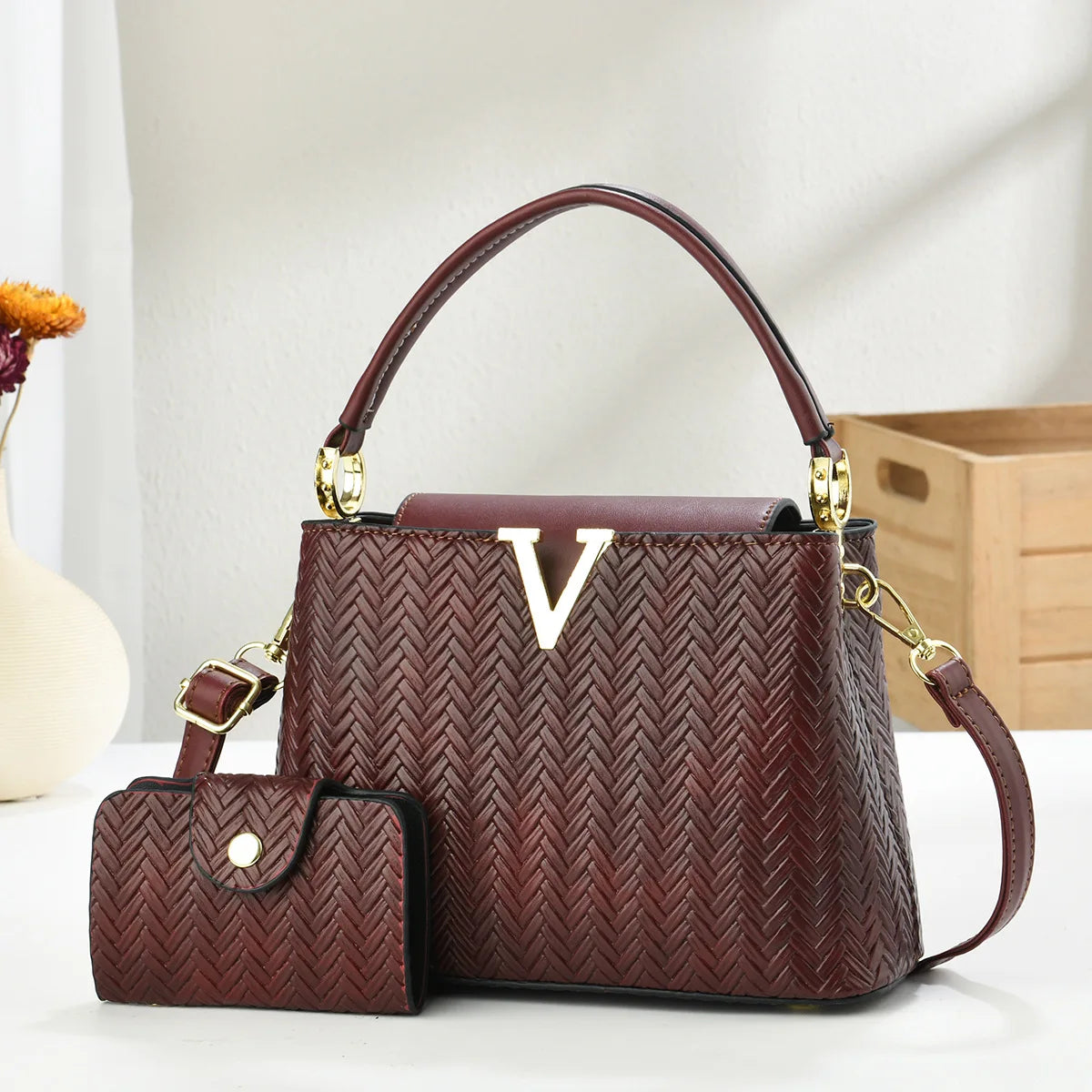 New Luxury Designer Shoulder Bag for Women | Large Capacity Fashion Crossbody Bag | Trendy PU - view 6