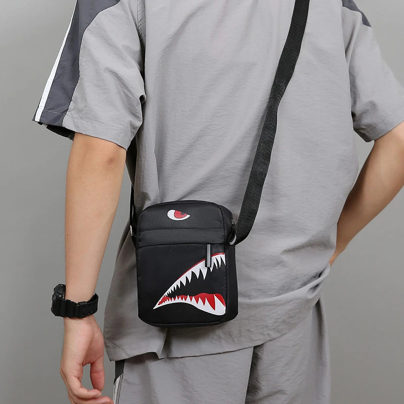 Men's Messenger Bag | Crossbody Shoulder Bags, Small Sling Pack & Waterproof Oxford Packs Luxegan