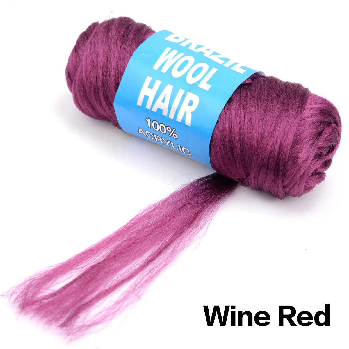 Brazilian Wool Hair 70g – Flame Retardant Synthetic Fiber | Dirty Braids | Dreadlocks | Twist - view 10
